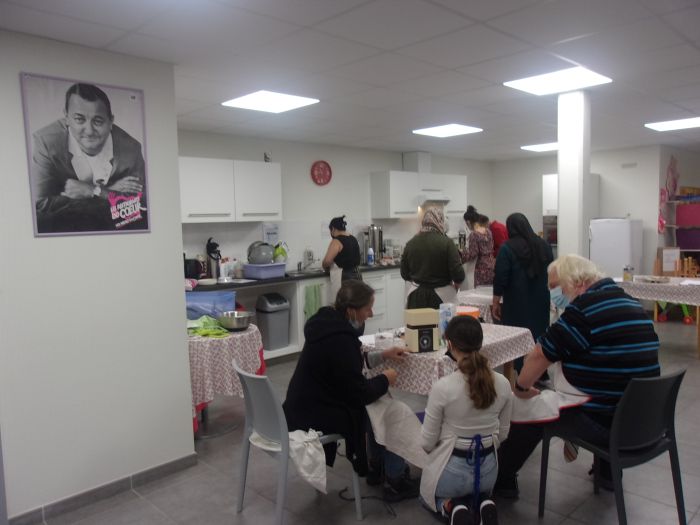 Atelier de cuisine au Resto de Chemillé