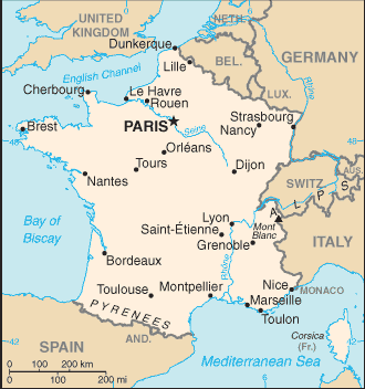 Carte de France